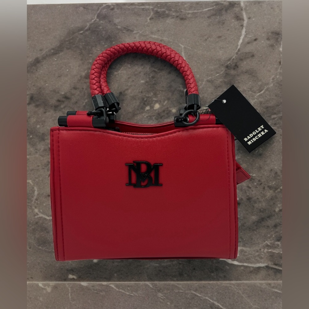 Badgley Mishka Red/Black Tote
